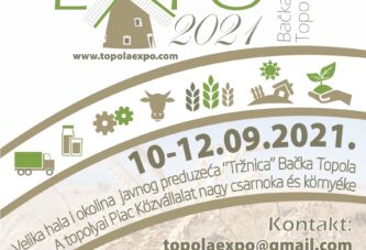 Bačka Topola: 17. poljoprivredni i privredni sajam Expo 2021 od 10. do 12. septembra