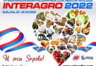 Međunarodni sajam poljoprivrede, lova, ribolova i ekologije INTERAGRO – BIJELjINA 20-22. septembar 2022.