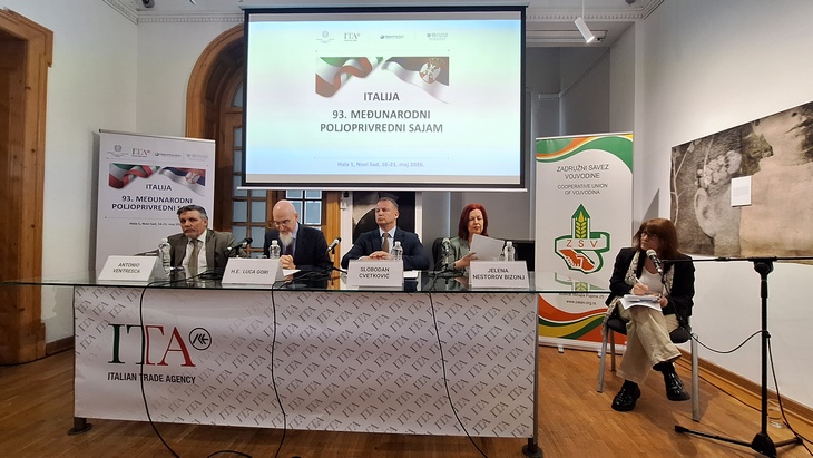 Najavljeno mnogo sadržaja na paviljonu Italije na 93. Međunarodnom poljoprivrednom sajmu